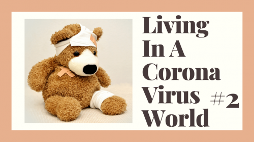 blog header for corona virus personal blog